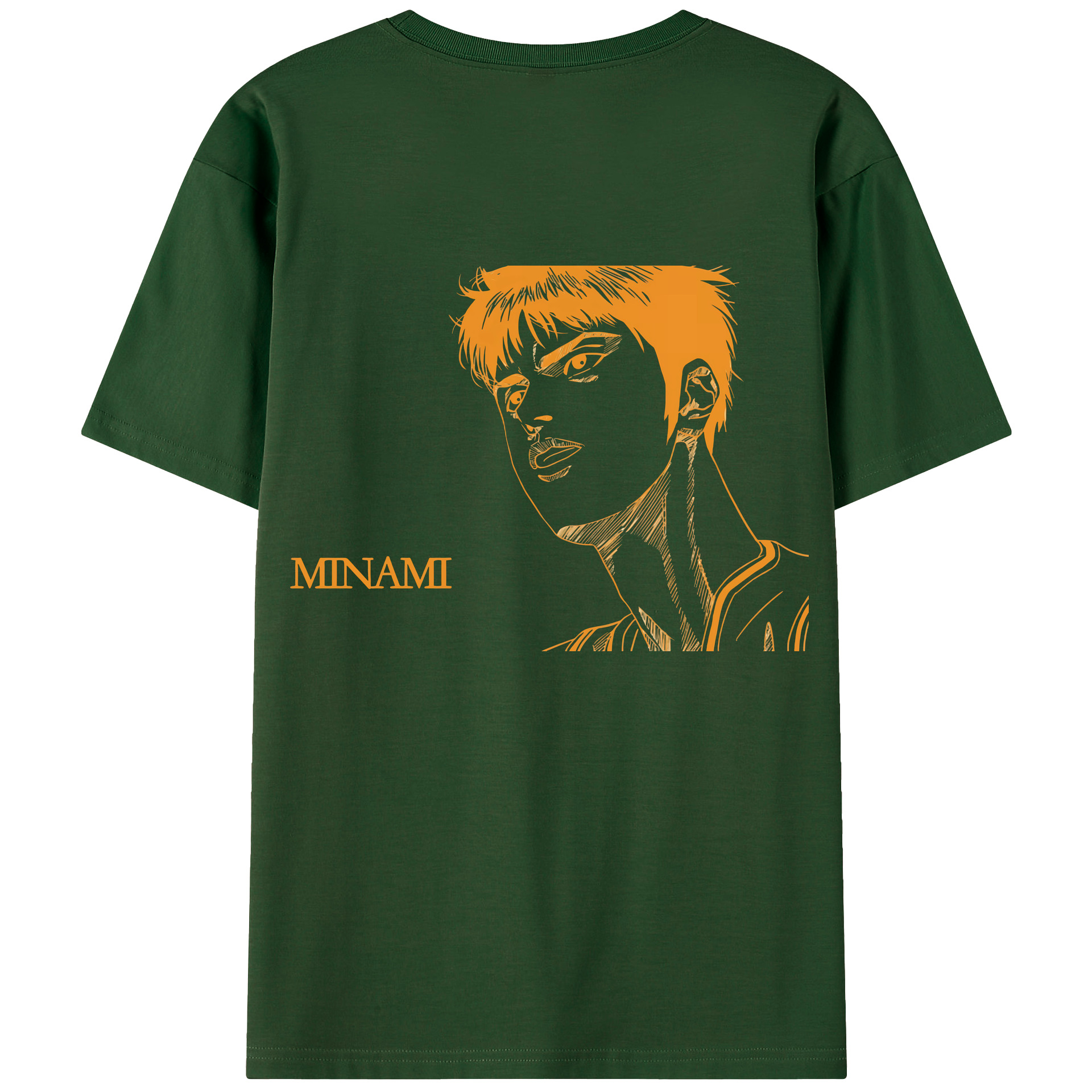 SLAM DUNK／スラムダンク 綿100％半袖Tシャツ（背面プリント）
